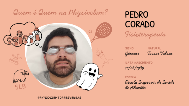 Paixão e loucura de Pedro Corado no Quem é Quem da Physioclem