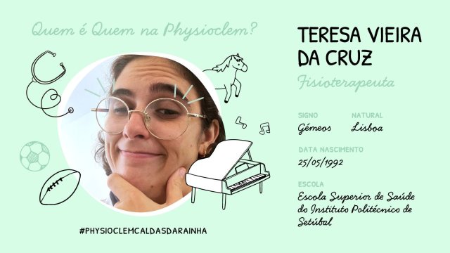 Começa o Quem é Quem da Physioclem com Teresa Cruz