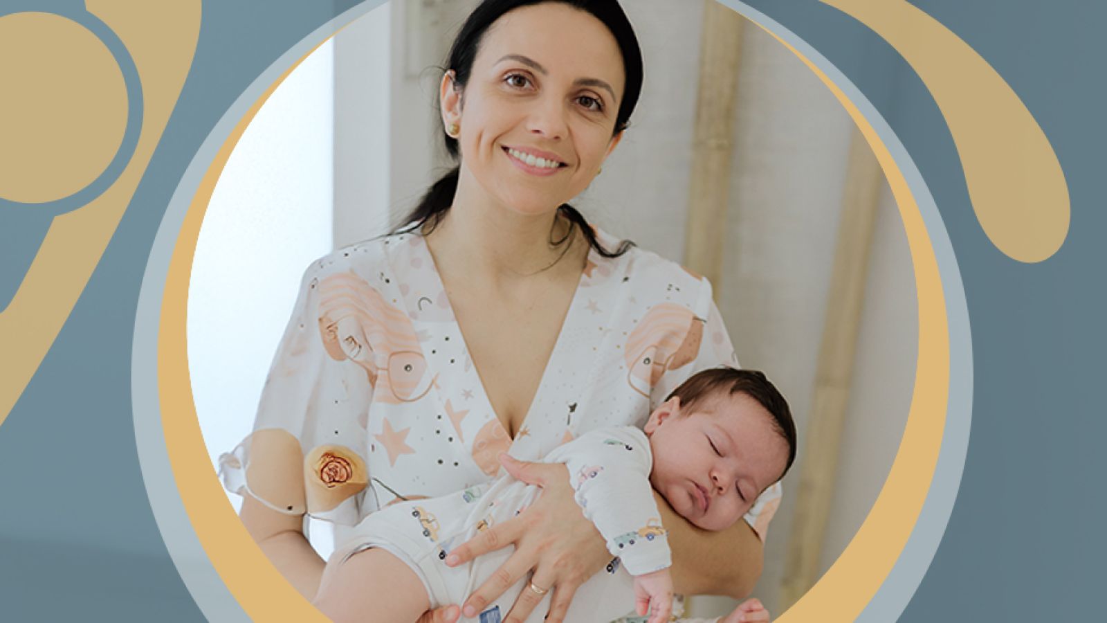 “Ele só adormece ao colo… e quando o deito acorda logo”